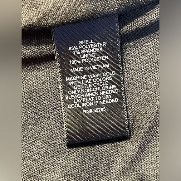 EXPRESS Feather Pattern Motorcycle Zipper Jacket S - Picture 7 of 7